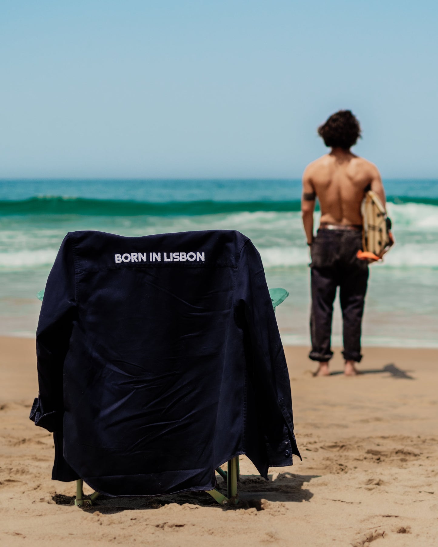 Overshirt "Born in Lisbon"
